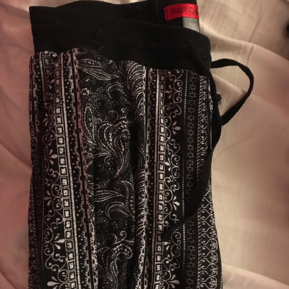 Black & White Tribal pants